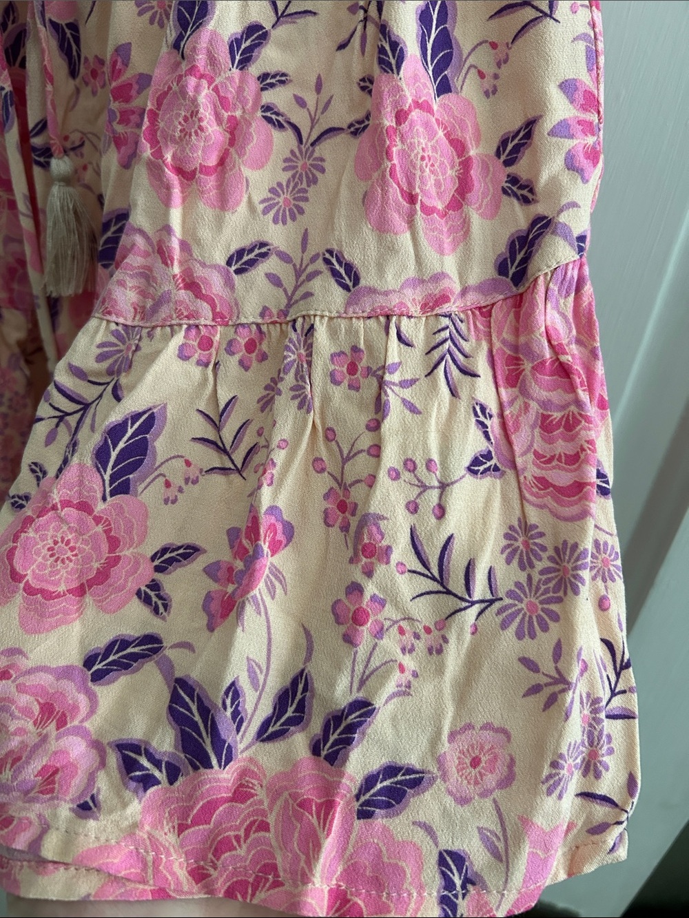 🌸Spell🌸 Wild Bloom Drawstring Ruffle Shorts S - Picture 5 of 8